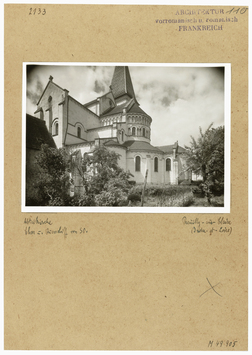preview Preuilly-sur-Claise: Abteikirche, Chor und Querschiff von SO